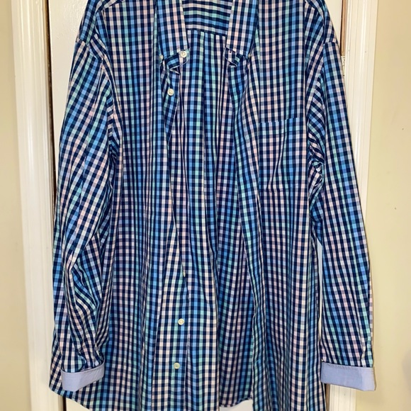 Izod Long sleeves 5XL PLAID - Picture 3 of 3